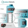Multi-Function Power Inverter Full Kit (Inverter+2 Batteries+Charger) - 4