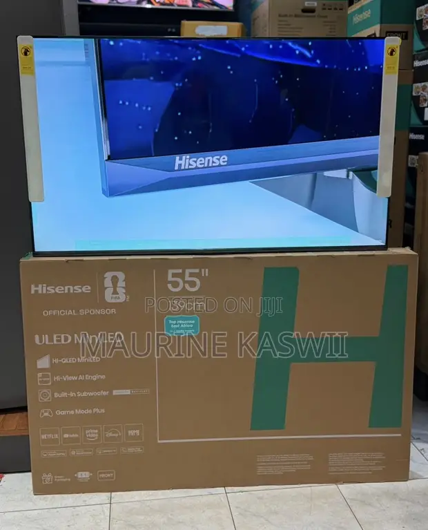 Hisense 55" ULED Mini LED 4K UHD Smart TV (2026) - 1
