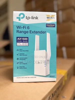 TP-Link RE505X AX1500 Wi-Fi 6 Range Extender