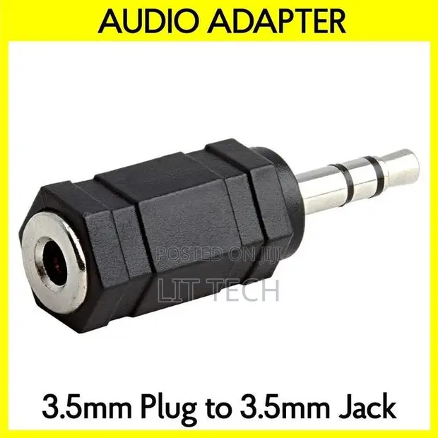 3.5mm AUX Male to Female Adapter Converter - 1