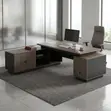 2.4M Executive L-Shaped Desk - 4