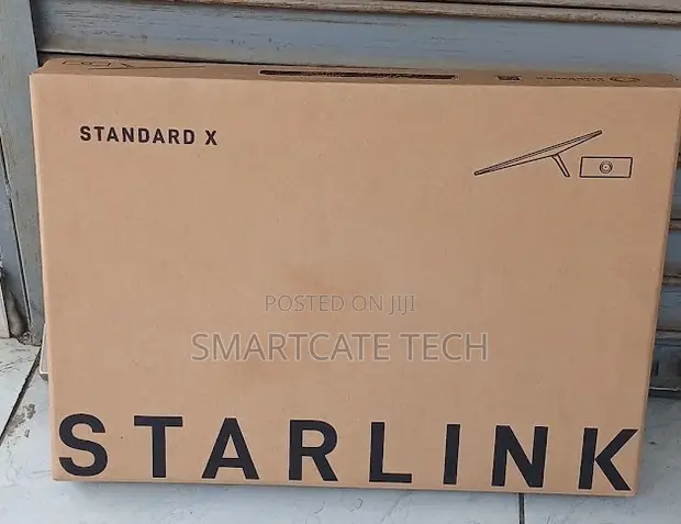 Starlink V4 WiFi 6 Router & Satellite Internet Kit - 1