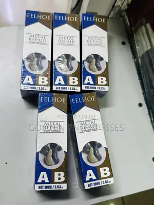 Eelhoe AB Gundi ya Kurekebisha Mipasuko ya Chuma cha Viwandani 100g
