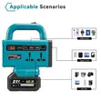 Multi-Function Portable Power Inverter with Battery & Charger - 3