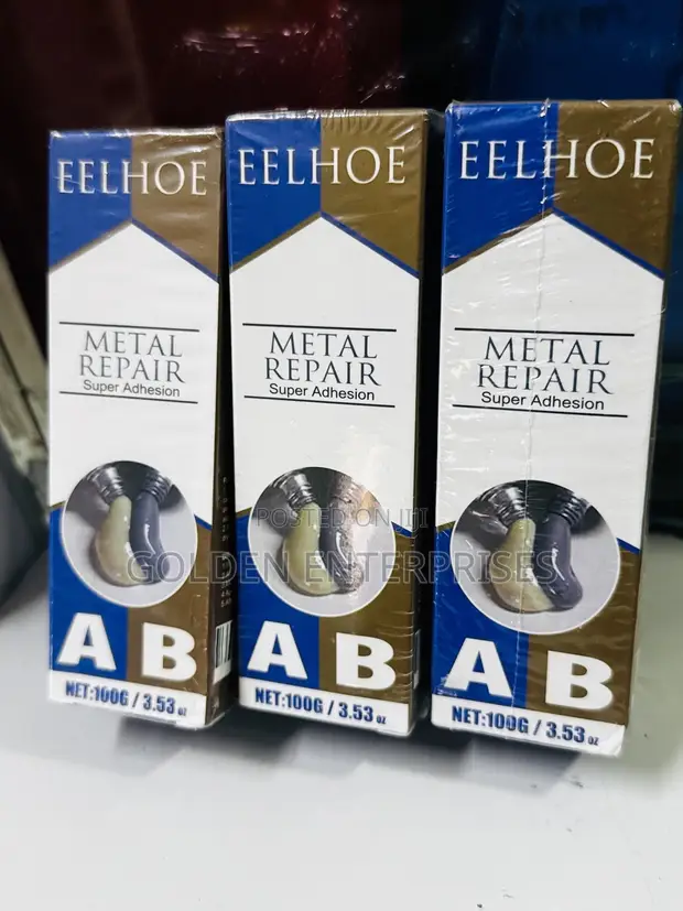 Eelhoe Heavy Duty AB Metal Bonding Adhesive & Crack Filler - 1
