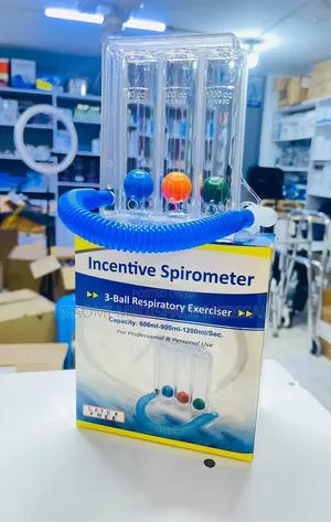 Kifaa cha Mazoezi ya Kupumua cha 1200cc Kilichopendekezwa/Spirometer ya Motisha