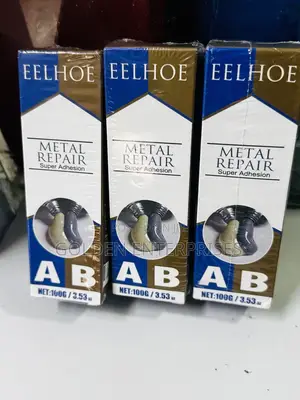 Eelhoe Industrial Strong Metal Casting Repair Glue AB Gel Set