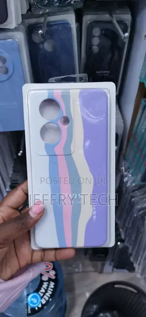 Kifuniko cha Silicone chenye Mchoro wa Mawimbi kwa Oppo A79