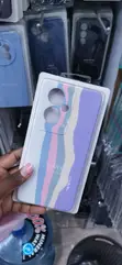 Multicolored Wavy Silicone Case for Oppo A79 - 2