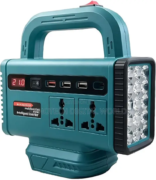 Multi-Function Power Station Inverter Base Unit (No Batteries) - 1