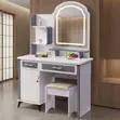 Elegant Vanity Table with LED Lighting - 4