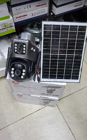 V380Pro Solar PTZ CCTV Camera - 24/7 HD Night Vision