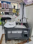 Mamakids 5-in-1 Crib na Playpen ya Mtoto - Grey - 2