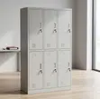 Heavy-Duty Steel 6-Locker Filing Cabinet - 2