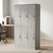 Heavy-Duty Steel 6-Locker Filing Cabinet - 3