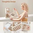 LASA 3-Layer Jewelry Box with Travel Case - 3