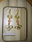 Brass Earrings - Handmade - 1