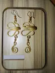 Brass Earrings - Handmade - 2