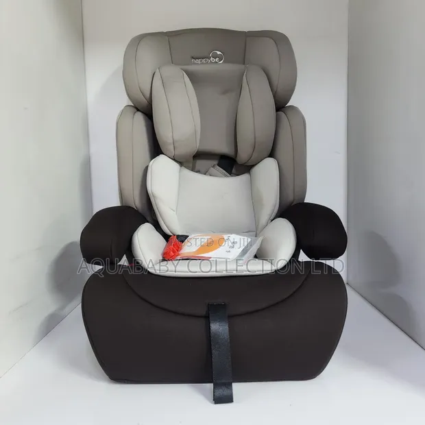 Happybe Convertible Baby Car Seat - Beige & Brown - 1