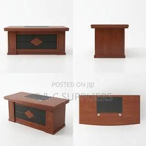 1.4M L-Shaped CEO Office Desk