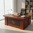 1.4M L-Shaped CEO Office Desk - 2