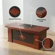 1.4M L-Shaped CEO Office Desk - 3