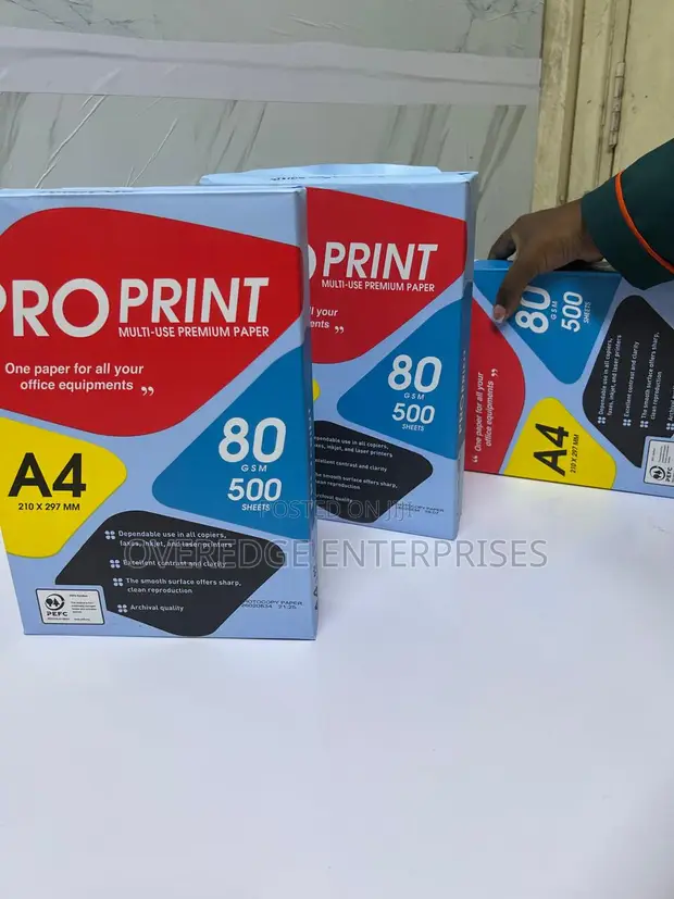 Pro Print Karatasi ya Fotokopi A4 (500 Shuka) - 1