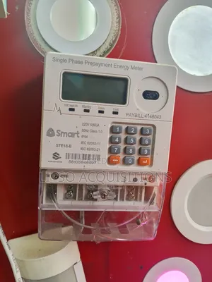 Smart Single Phase Prepayment Energy Meter - 220V 60A