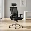 Ergonomic Swivel Office Chair with Lumbar Support - 3