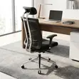 Ergonomic Swivel Office Chair with Lumbar Support - 4