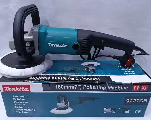 Makita 7-Inch Electronic Polisher and Sander - 1