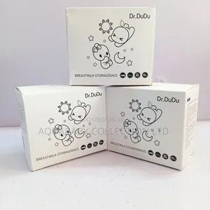 Dr. DuDu Breast Milk Storage Bags 220ml - 50 Pcs, BPA-Free