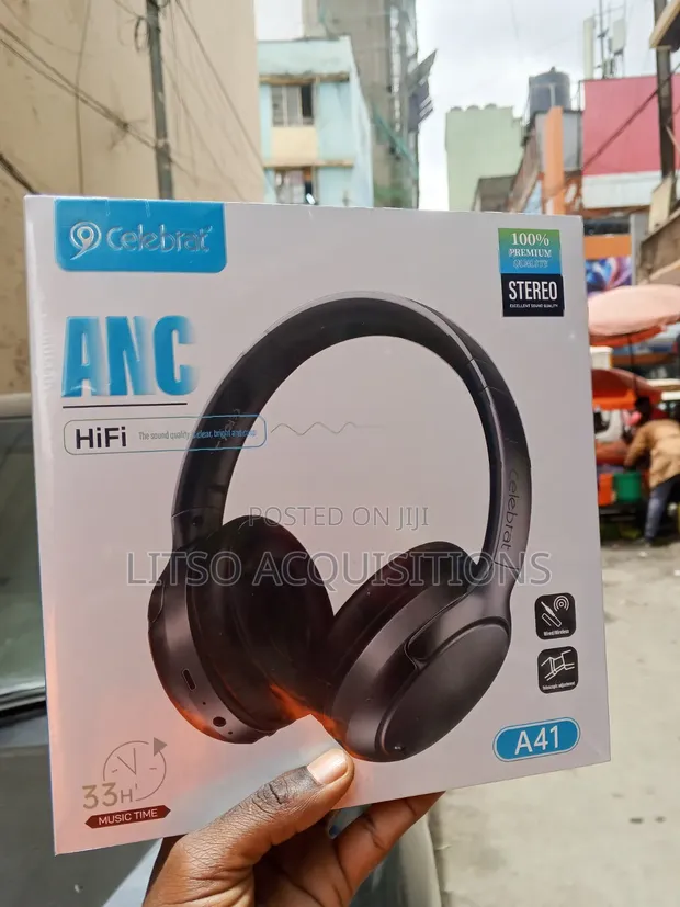 Celebrat A41 Wireless Bluetooth Headphones - 1