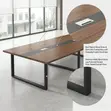 2.4m Imported Conference Table - 8 Seats - 4