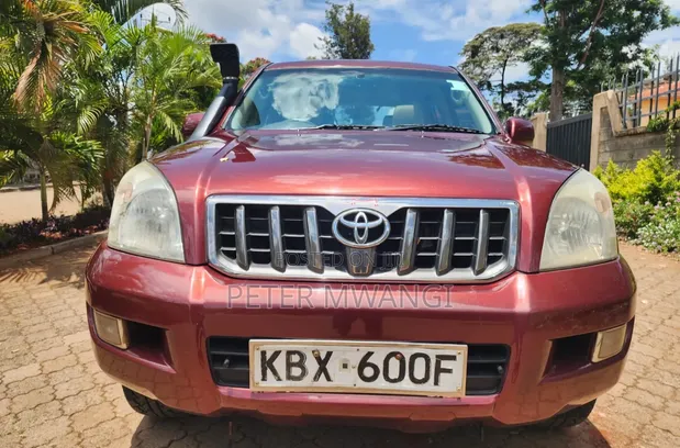 Toyota Land Cruiser Prado 2007 Maroon - 1