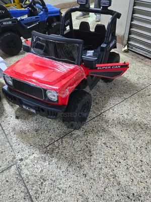 Gari la Kuendesha la Watoto la Umeme Nyeusi / Super Car (Model BLK-206)