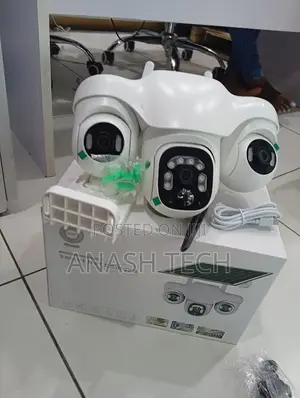 Kamera ya V380 Pro VTS31 WiFi yenye Lensi Tatu za PTZ
