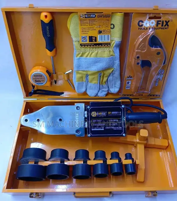 Coofix CF-HM001-S PPR Pipe Fusion Welding Machine Kit - 1