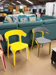 Plastic Chairs za Kisasa kwa Nyumba na Nje - 2