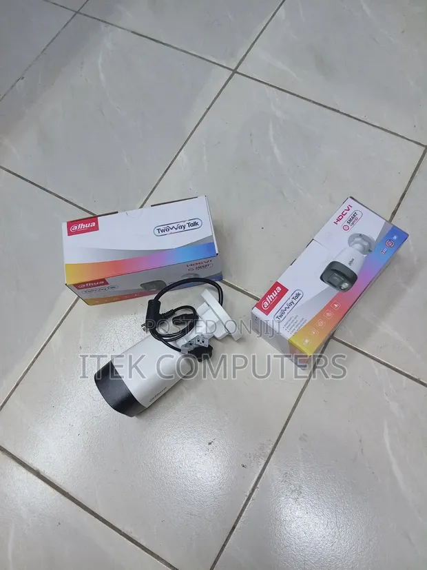 Smart Dual Light Bullet CCTV Camera yenye Infrared Night Vision - 1