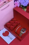 Hamper ya Saa ya Kifahari ya Wanawake na Waridi - 3