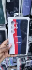 Red, White, Blue Tricolor Silicone Back Cover for Samsung Galaxy S25 Ultra - 2