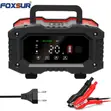 Foxsur Heavy Duty 10A Universal Battery Charger (12V/24V) - 2