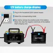 Foxsur Heavy Duty 10A Universal Battery Charger (12V/24V) - 3