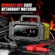 Foxsur Heavy Duty 10A Universal Battery Charger (12V/24V) - 5