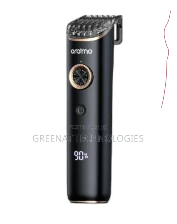 Oraimo SmartTrimmer 2 Gold Dial Trimmer ya Ndevu - 1
