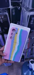Kesi ya Silicone yenye Michirizi ya Upinde wa Mvua kwa Samsung Galaxy A Series - 2