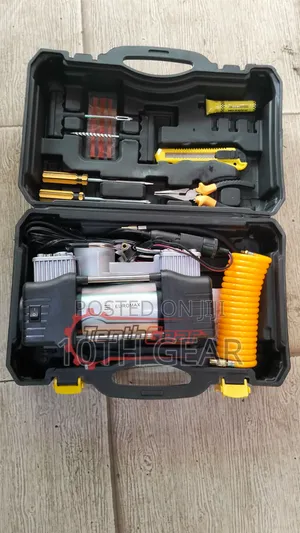Digital Air Compressor yenye Display ya Tyre Pressure