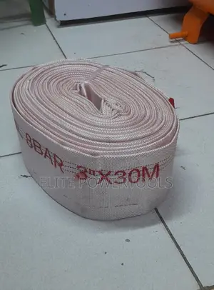 Heavy-Duty 3-Inch Canvas Fire/Water Discharge Hose