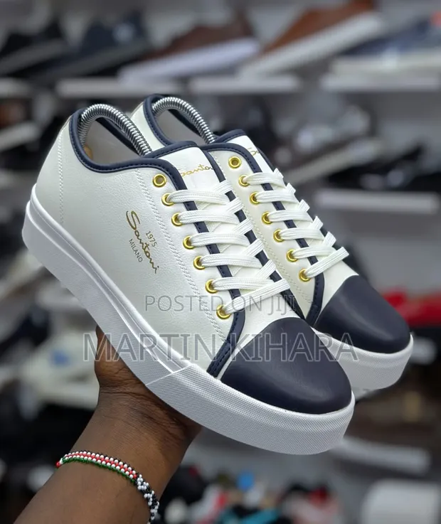 Santoni Sneakers za Ngozi za Kawaida (Size 40-45) - 1